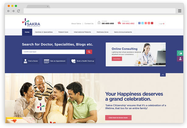 Sakra World Hospital - Multispeciality hospital in Bangalore Sakra World Hospital - Multispeciality hospital in Bangalore